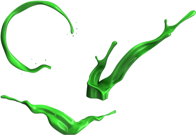 Yükle Splash Png By Shadowelement Stock D3c10gn - 3d Green Paint Splatter Png (800x800), Png Download