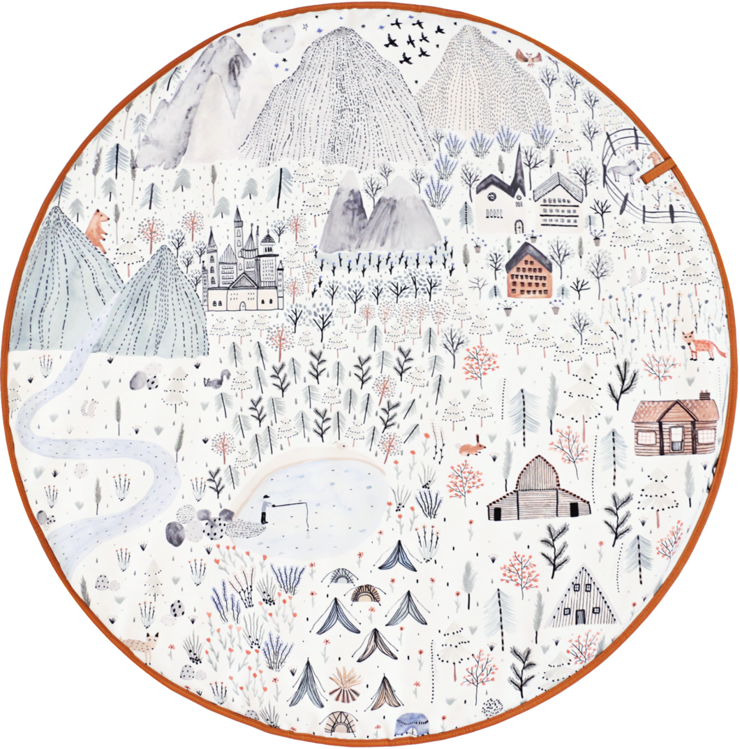 Boulder Play Mat - Infant (1060x1072), Png Download