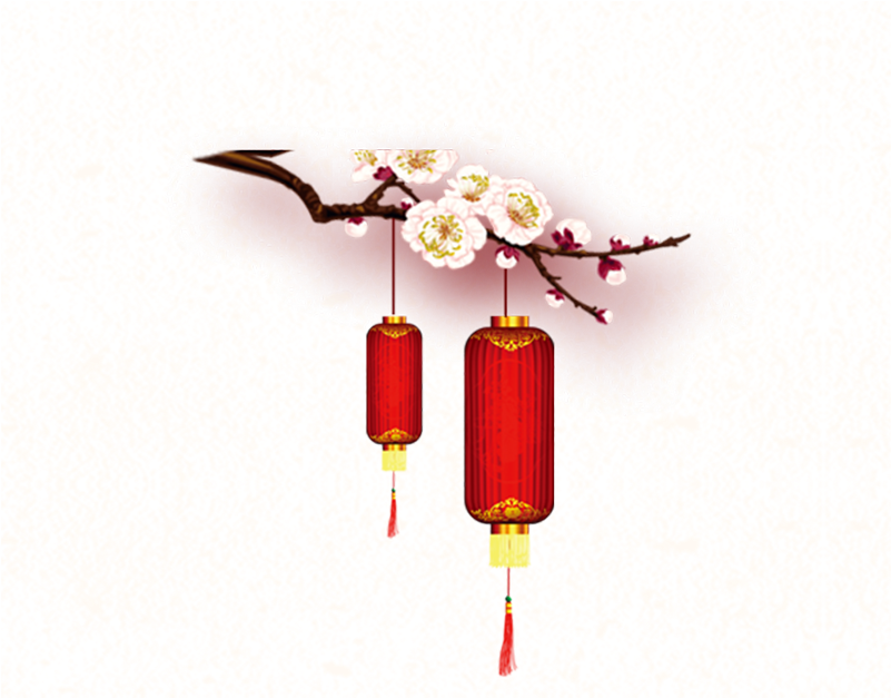 The Lantern Festival Flower Free Matting - 图片 (800x800), Png Download