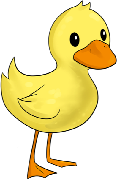Duck - Duckling Clipart (600x600), Png Download
