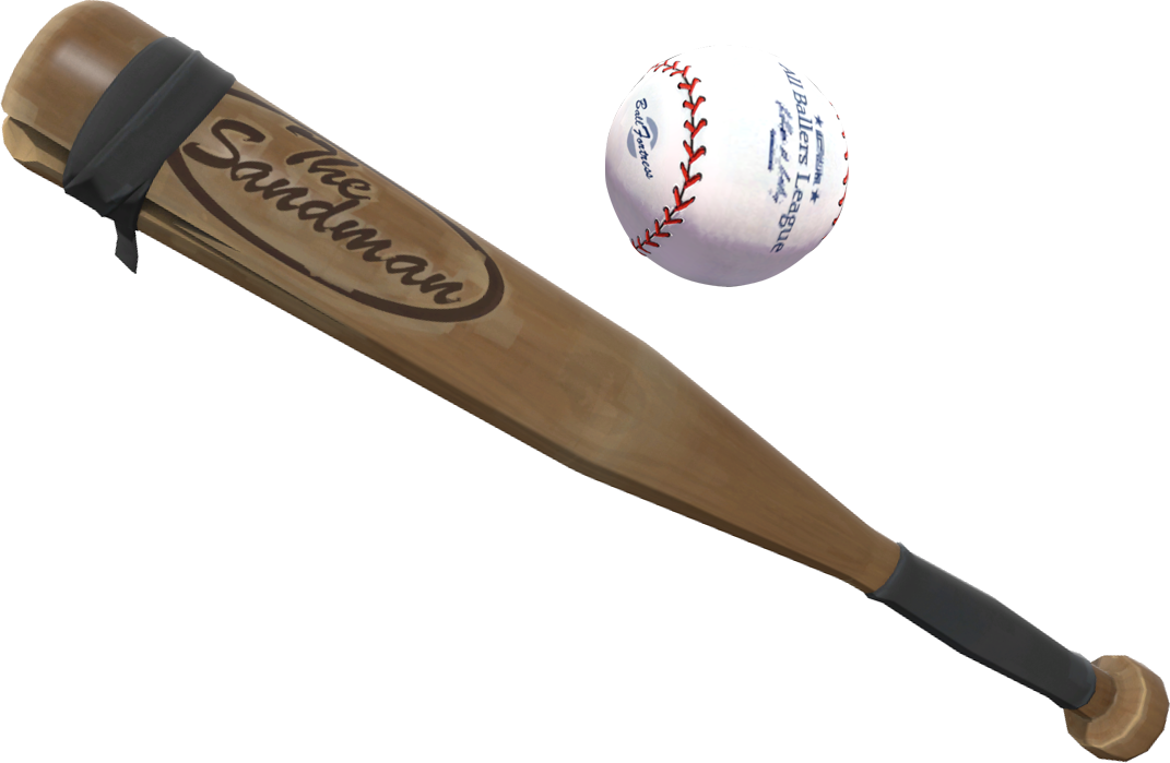 Baseball Png Transparent Images Png All - Sandman Tf2 (1071x699), Png Download
