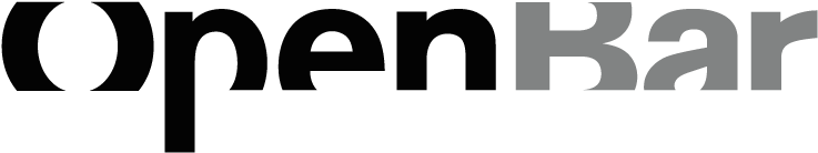 Openbar Logo Final - Open Bar Png (769x167), Png Download