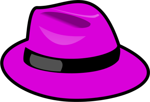 Red Hat Fedora - Red Thinking Hat Png (600x410), Png Download