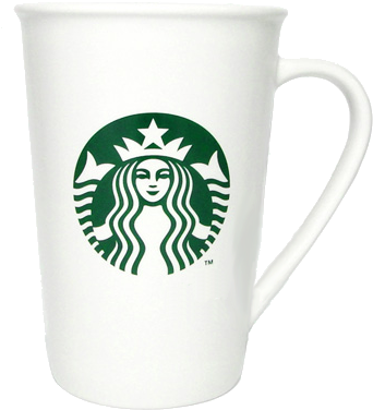 Starbucks Logo 2014 Png Dzienne Wrony - Starbucks New Logo 2011 (352x412), Png Download