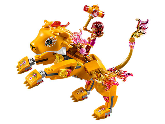 Elves ~ Azari & The Fire Lion Capture - Lego Elves Sets (758x426), Png Download