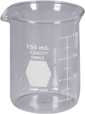 Beakers Pharmasystems Glass Ml - Ankit Scientific Solutions (500x500), Png Download