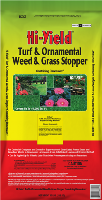 Hi-yield Weed & Grass Stopper - Hi Yield Turf And Ornamental Weed And Grass Stopper (400x400), Png Download
