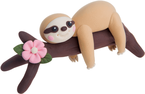 Image Of Make Your Own Sloth With Modeling Clay - Make Your Own Sloth (550x550), Png Download