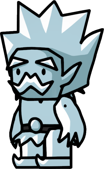 Frost Clipart Jack Frost - Jack Frost Scribblenauts (428x690), Png Download