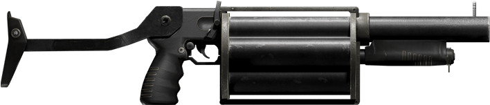 Grenade Launcher - Max Payne 3 Grenade Launcher (760x290), Png Download