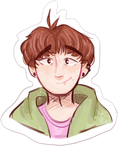 A Sticker-able Jungkook - Illustration (500x500), Png Download