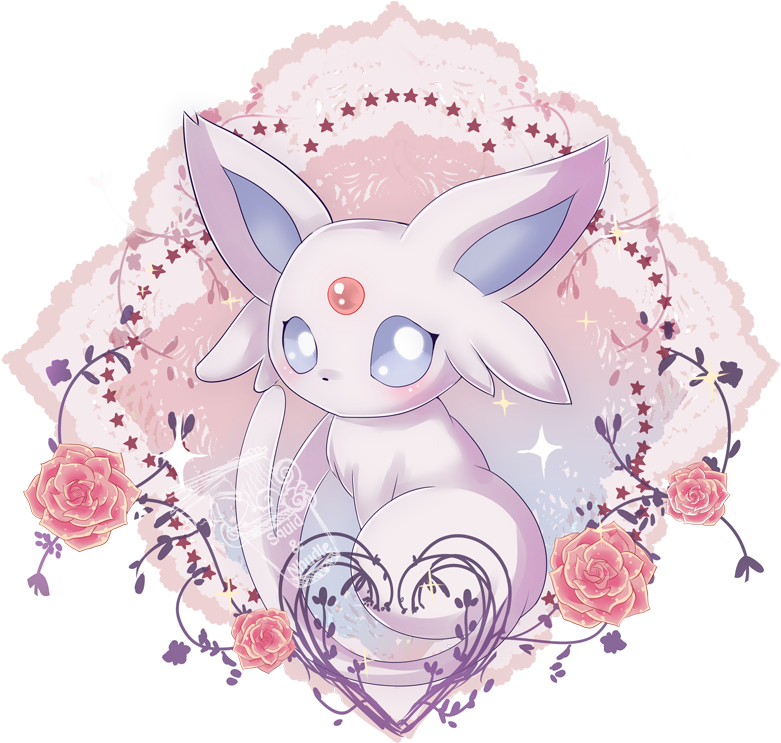 70 Images About Eevee - Kawaii Espeon (843x742), Png Download