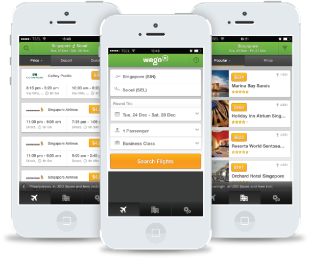 Wego Is One Of The Most Successful Travel Sites In - Mobile App (640x600), Png Download