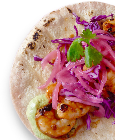 Try Our Tacos - Korean Taco (370x481), Png Download