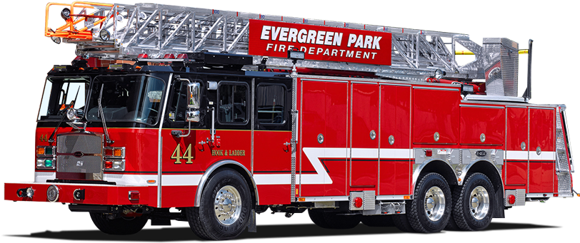 The Hm 100 Aerial Ladder - E One Hm 100 (815x838), Png Download