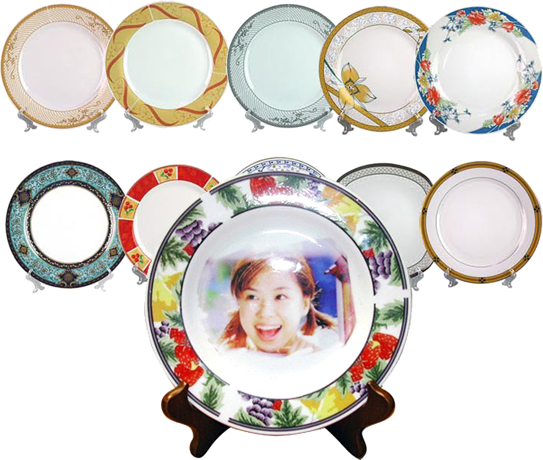 Sublimation Plate Printing Png (1109x1141), Png Download