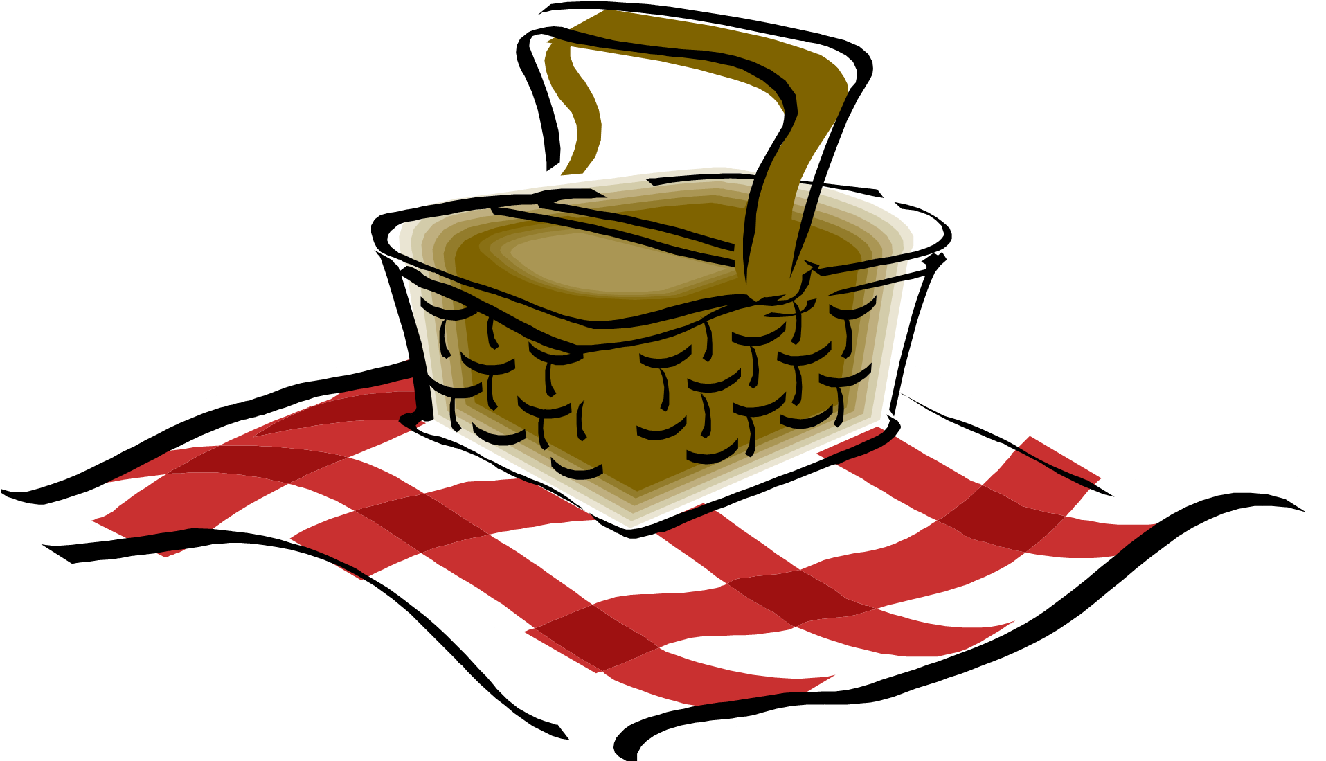 Cartoon Picnic - Clip Art (1920x1121), Png Download