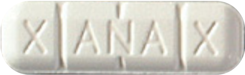 Xanax Depression - Xanax Bars (500x500), Png Download