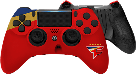 A Custom Playstation Controller Used By Over 90% Of - Scuf Impact Faze (457x273), Png Download
