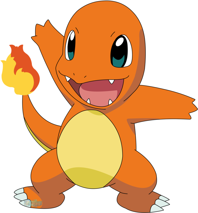 Charmander Vector Transparent - Pokemon Charmander Transparent (857x932), Png Download