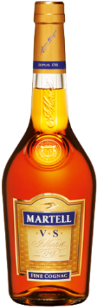 Cognac Png - Martell Vs Fine Cognac 70cl (500x450), Png Download