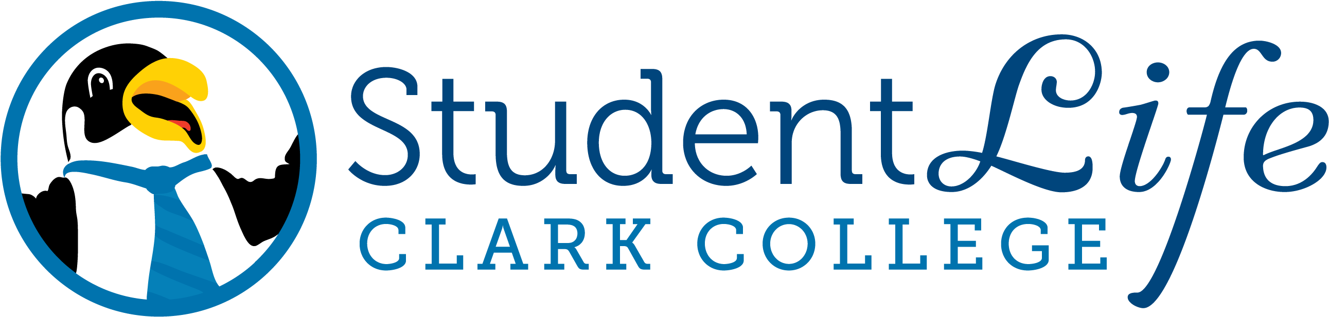 Student Life Logo, In Blue, With Oswald The Penguin - Under Armour (3000x1200), Png Download