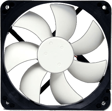 Speedfan - Nexus 120mm Real Silent Case Fan D12sl-12 Case Fan (400x399), Png Download
