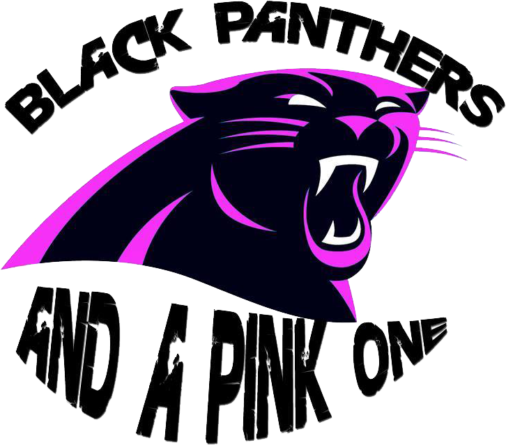 Carolina Panthers 8" Logo Magnet (725x725), Png Download