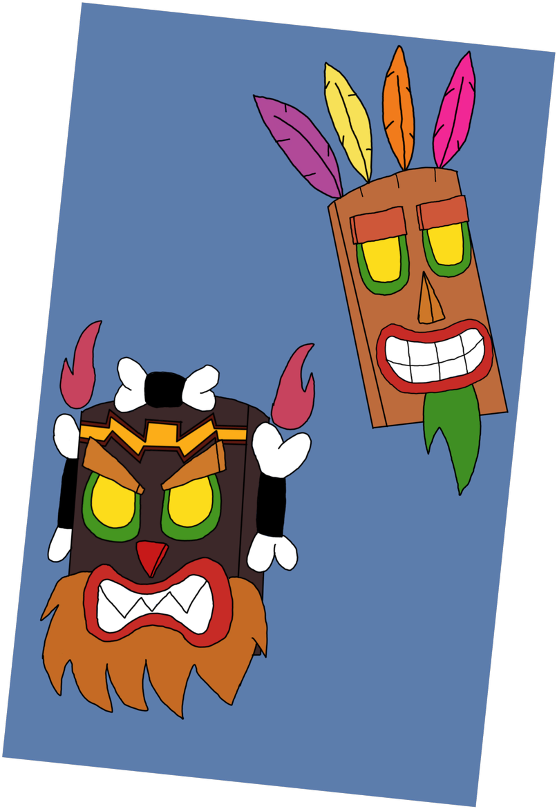 ٠ ردّ ٠ إعادة تغريد ٠ إعجاب - Aku Aku (927x1200), Png Download