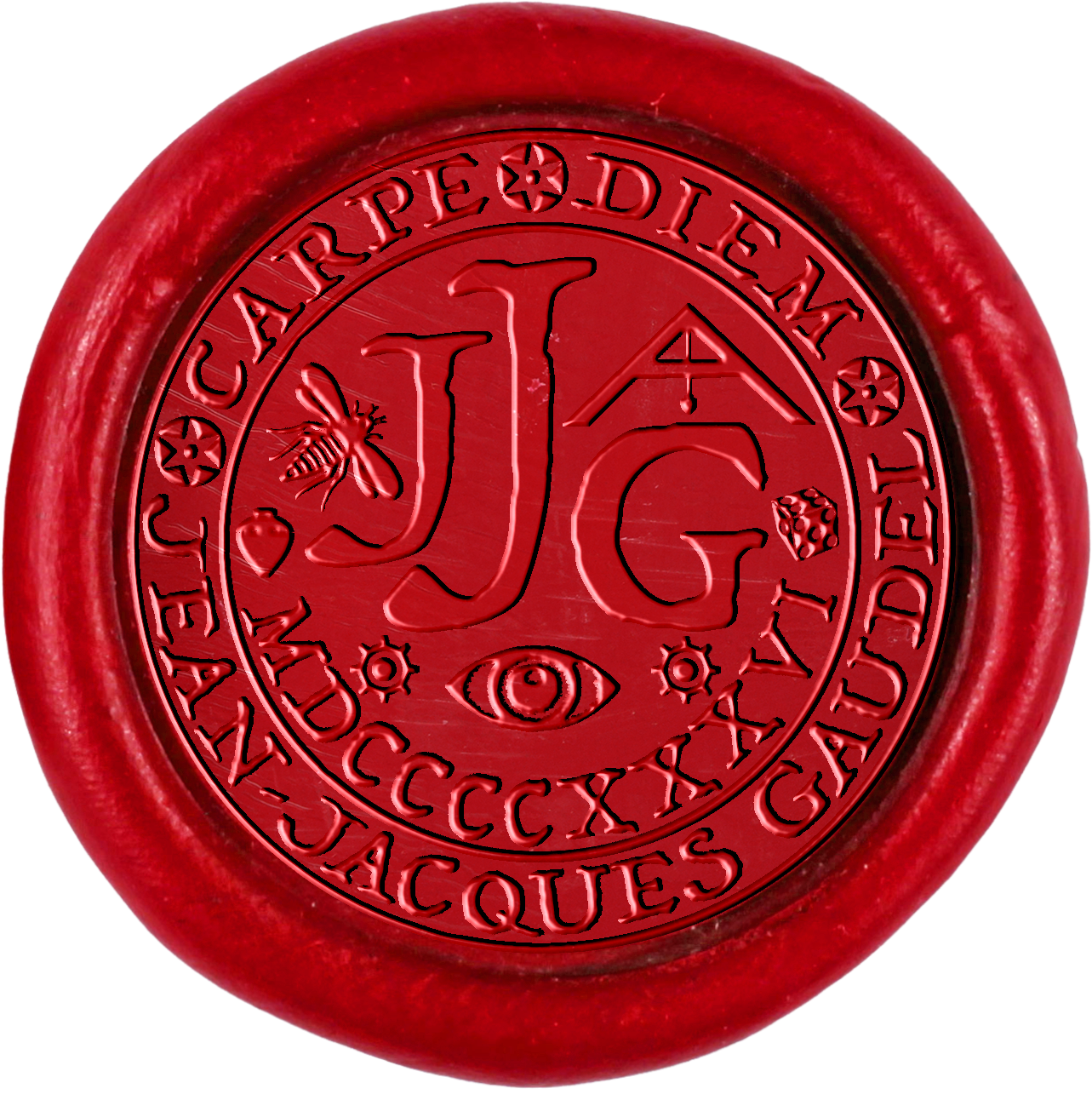 I Ordered The Largest 45 Mm Seal From Nostalgic Impressions - Circle (1308x1302), Png Download