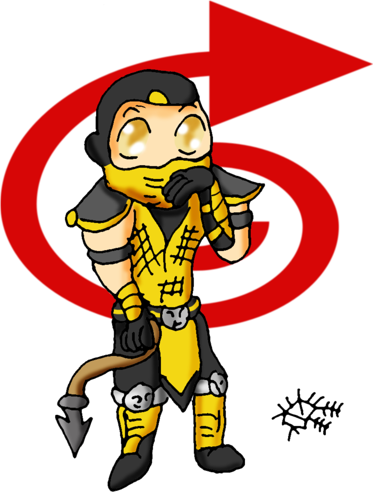 Scorpion's Lair - Scorpion (768x1040), Png Download