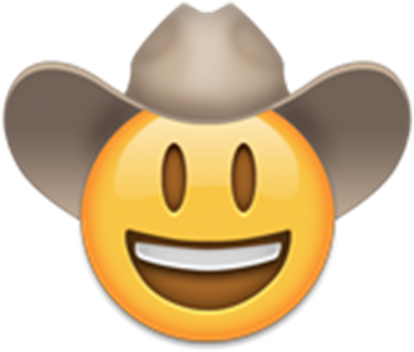 15 Cowboy Emoji Png For Free Download On Mbtskoudsalg - Cowboy Emoji Png (600x600), Png Download