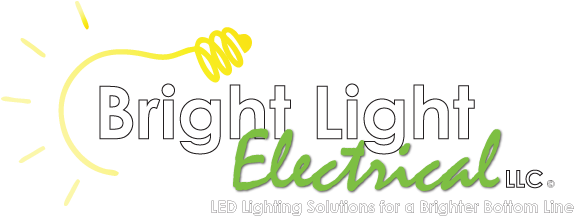 Bright Light Electrical Llc - Graphic Design (584x235), Png Download