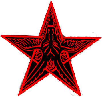 Satanic-pentagram - Wonder Woman Gauntlets Template (500x500), Png Download