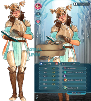 Haha I Made Myself A Fe Self-insert - Cartoon (500x323), Png Download