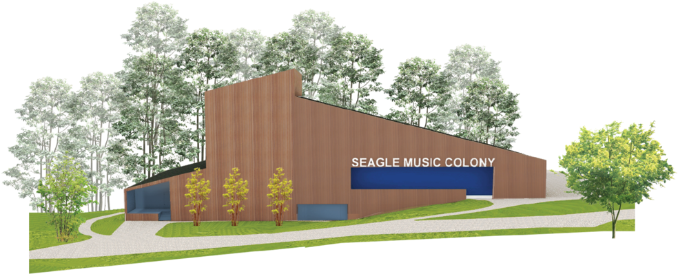 Opera Hall Elevation Vignette-01 - Opera (1000x773), Png Download