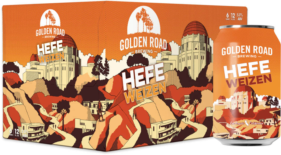 Golden Road Hefeweizen (1000x689), Png Download
