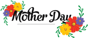 Mother Day Decorative Flower Label, Mother Day, Decoration, - Mother (360x360), Png Download