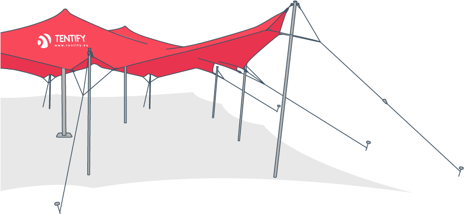 Stretch Tent - Stretch Tent Png (945x510), Png Download