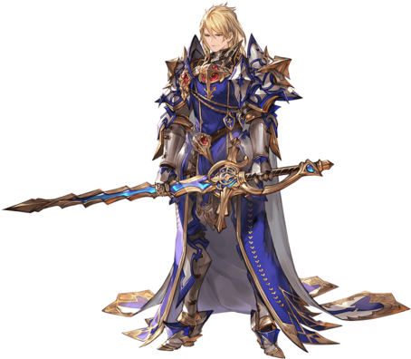 Aglovale, Lord Of Frost Npc - Granblue Fantasy Percival Brother (480x400), Png Download