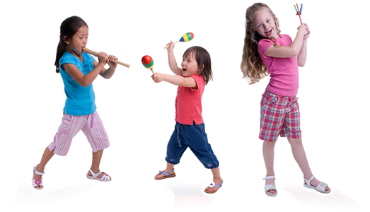 Music Class Girl Kids Png Music 523 (523x300), Png Download