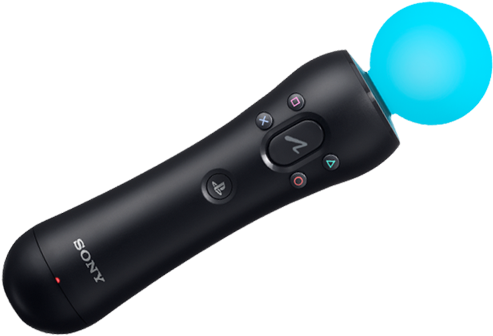 Playstation Move Motion Controller - Sony Playstation Move Motion Wireless Motion Controller (640x340), Png Download