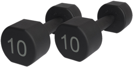 Black Dumbbells Png - Portable Network Graphics (600x600), Png Download