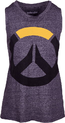 Overwatch Logo Tank Overwatch Logo Tank - Overwatch (525x525), Png Download