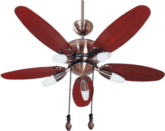 Surya Ceiling Fan (538x428), Png Download