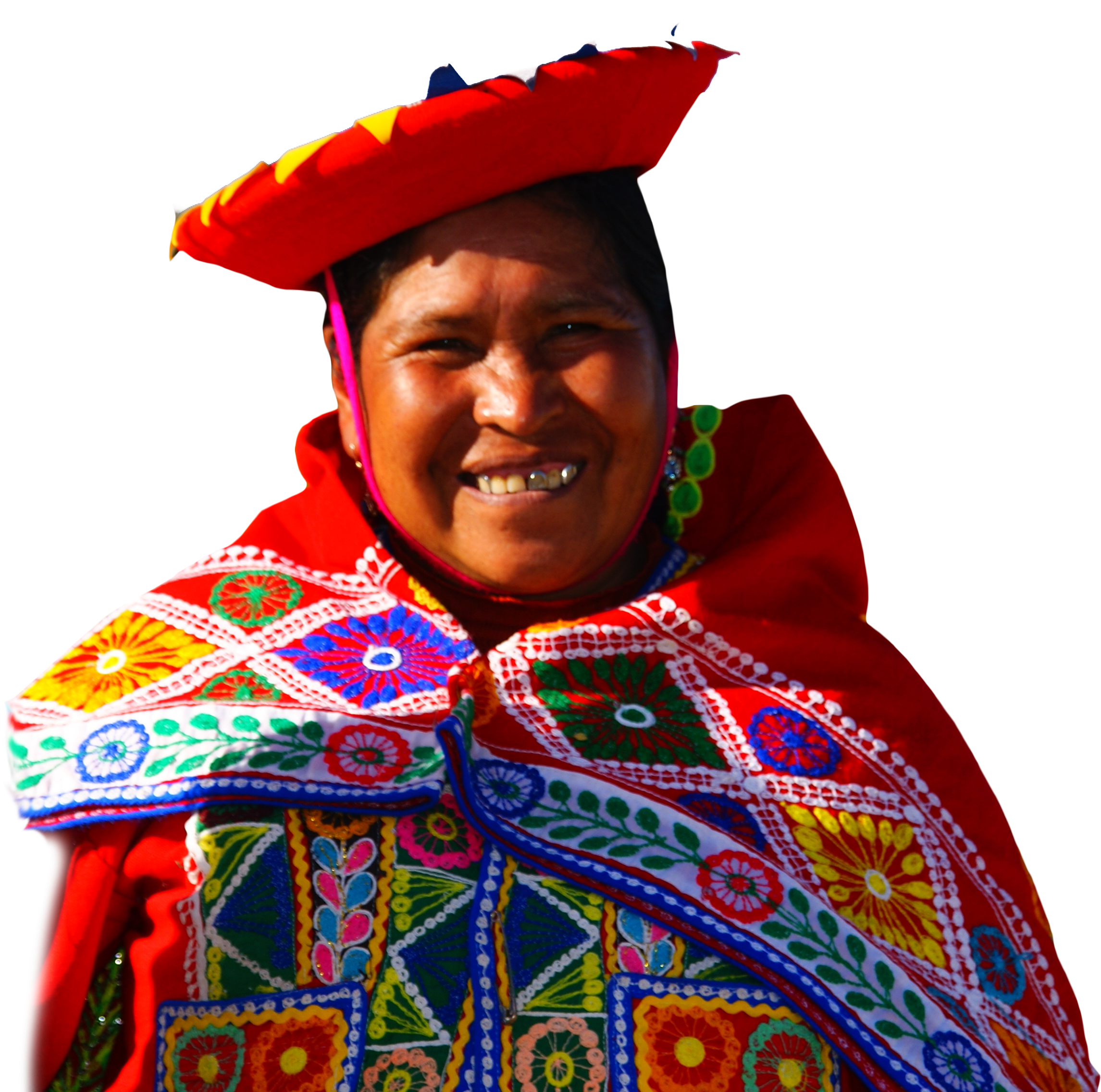 South American Smiling Png Image - Costume Hat (3201x2271), Png Download