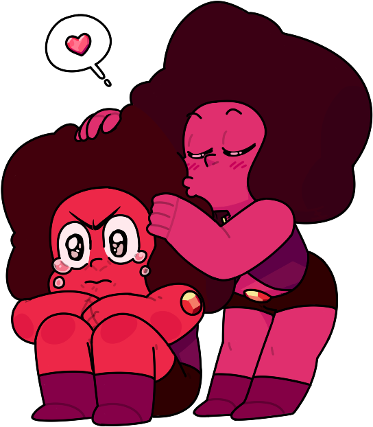 106kib, 650x650, Comfort Rubies - Steven Universe (650x650), Png Download