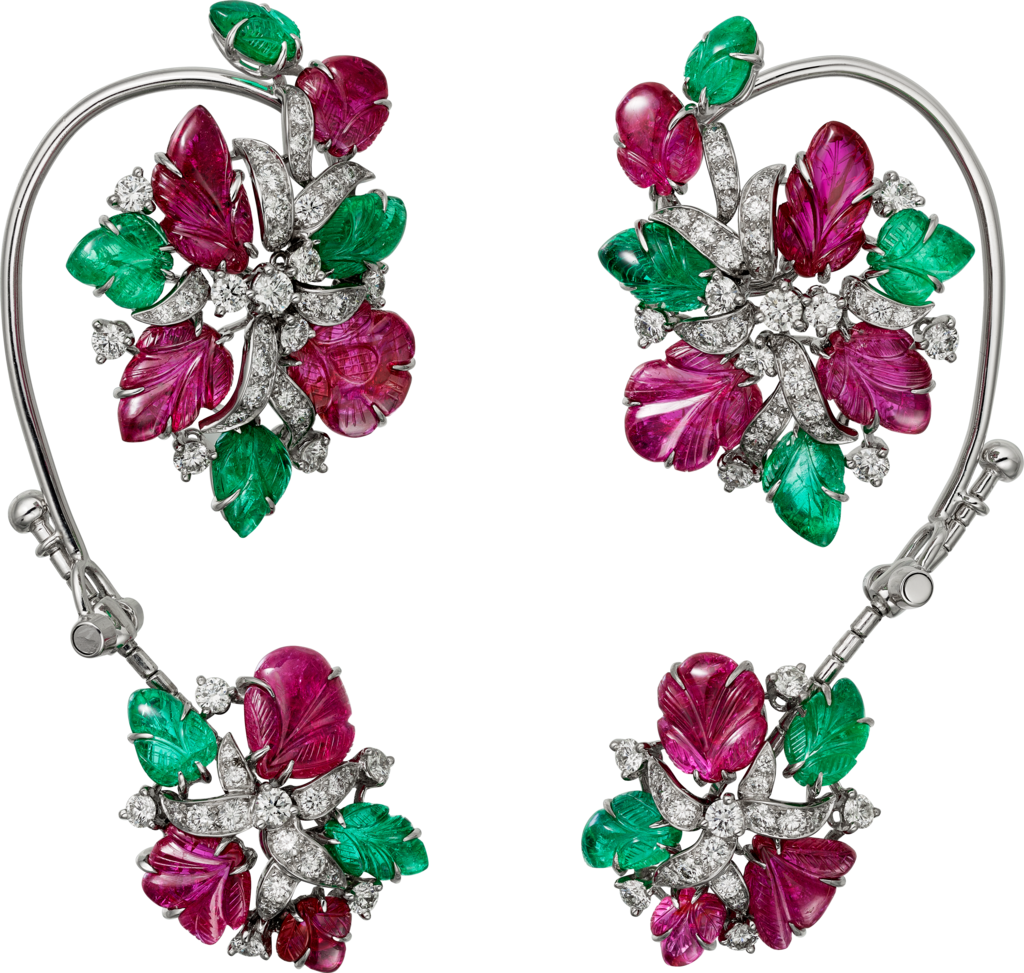 {close Up} Ear Cuffs - Cartier (1024x973), Png Download