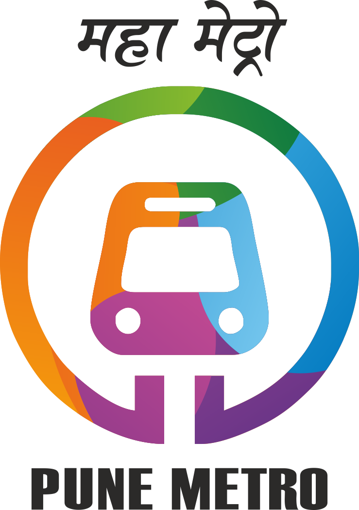 Assess Benefits Of Metro Rails - Maha Pune Metro Logo (739x1050), Png Download