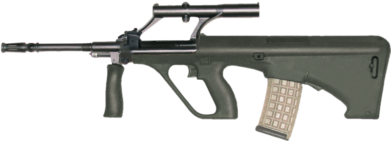 Csm Assaultrifle Steyr Aug A1 1c0f8271de - Steyr Aug A1 Airsoft Gun (800x290), Png Download
